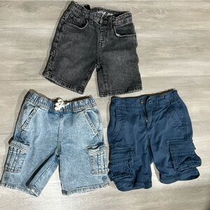 Cat & Jack Kids Shorts Set in Black, Blue, and Light Blue